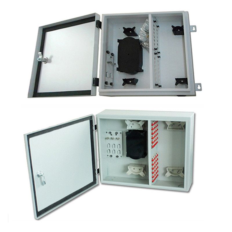 Outdoor Metal Wallmount Fiber Distribution Boxes
